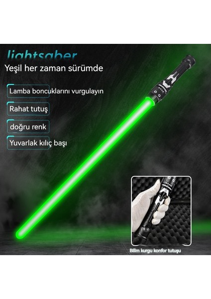 Lightsaber Planet Lazer Kılıcı Çocuk Parlayan Oyuncak (Yurt Dışından)