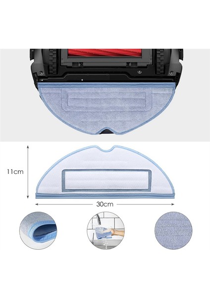 Roborock S7 Pro Ultra/s7 Maxv Ultra, Toz Torbaları, Ana Fırçalar, Yan Fırçalar, Filtreler, Posta Mendilleri, Aletler Için Aksesuar Seti (Yurt Dışından)