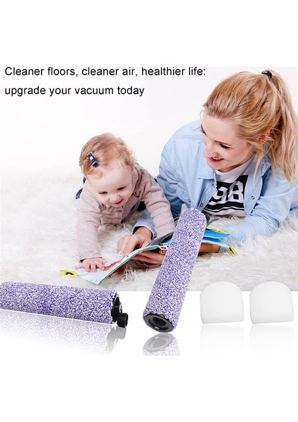 WD201 Fırça Rulosu Köpük Filtresi Shark WD101 WD201 Hydrovac Cordless Pro Xl 3'ü 1 Arada Elektrikli Süpürge Için Yedek (Yurt Dışından)