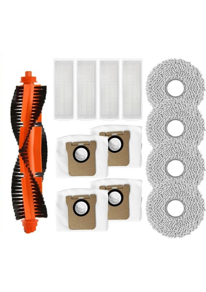 Xiaomi Mijia Omni M30 Pro / C107 Hepa Filtre Mop Bezleri Rag Toz Çanta Robot Vakum Süpürge Aksesuarları Yedek Parça (Yurt Dışından)