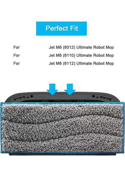 Irobot Braava Jet M6 Için Yedek Yıkanabilir Paspas Pedleri (Yurt Dışından) fırsatları