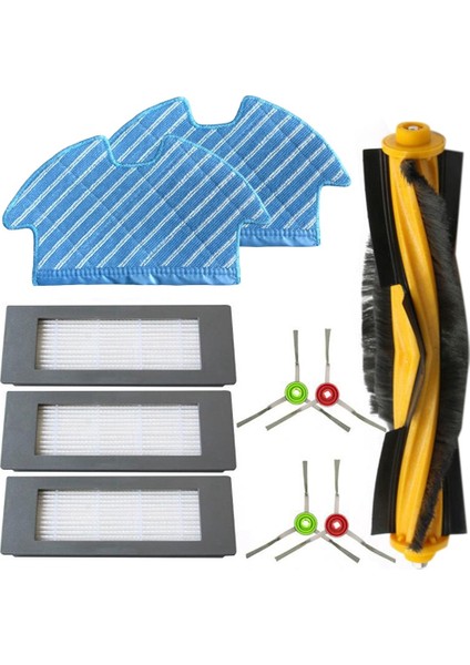 Ecovacs Deebot Ozmo 900DN5G Için Ana Yan Fırça Hepa Filtre Paspas Bezi (Yurt Dışından)