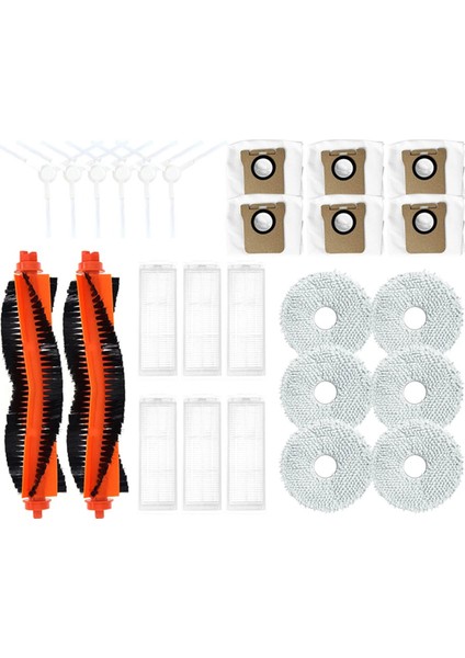 Xiaomi M30 PRO/C107 Robot Vakum Hepa Filtre Paspas Pedi Toz Torbası Için (Yurt Dışından)