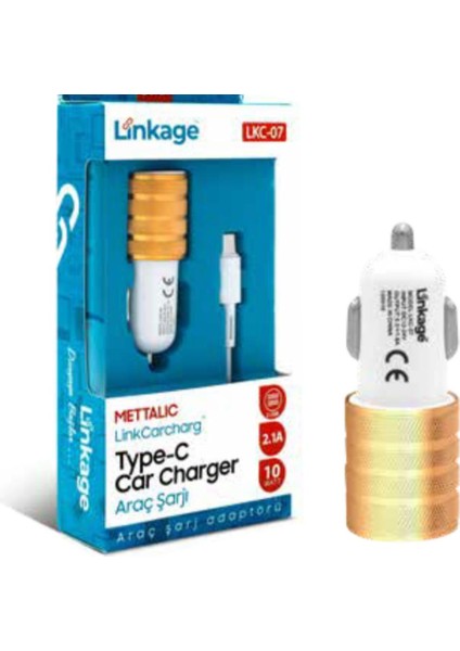 Type-C Araç Şarj Cihazı Lkc-07