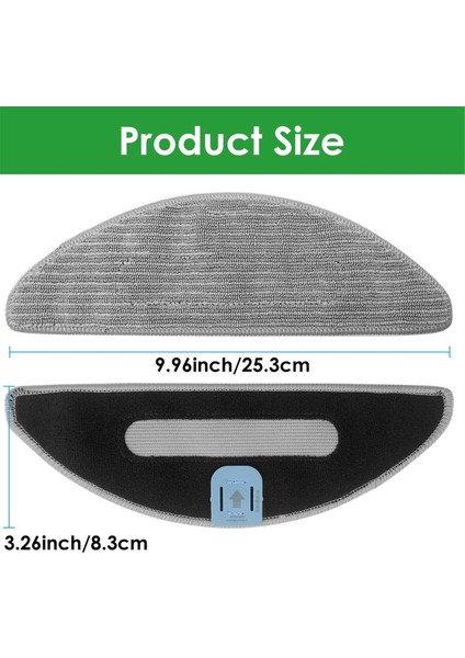 Irobot Roomba Combo I5, I5+, J5, J5+ Robot Vakum Süpürge Ana Yan Fırça Hepa Filtresi Mop Kumaş Pedleri (Yurt Dışından)