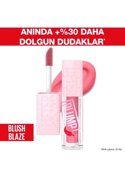 Maybelline New York Lifter Plump Dudak Parlatıcısı- 001 Blush Blaze