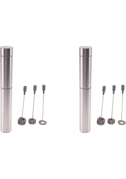 Elektrikli Süt Köpürtücü Içecek Kahve Çırpma Mikser Yumurta Çırpıcı Paslanmaz Çelik Mini Karıştırıcı 8 Parça Çırpma Hayır (Yurt Dışından)