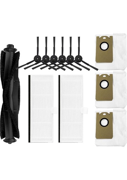 Q6 Robotlu Süpürge Parçaları Aksesuarları Için Yedek Hepa Filtre Paspas Bez Toz Torbası (Yurt Dışından)