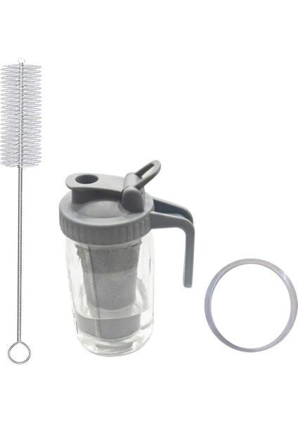 Kahve Makinesi Cam Sürahi, 32OZ, Dökme Borulu Kulp Kapaklı, Buzlu Kahve, Limonata, Buzlu Çay, Meyve Içecekleri Filtresi (Yurt Dışından)