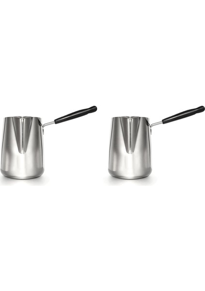 2x 1000 ml Tereyağı Isıtıcı Paslanmaz Çelik Süt Isıtıcı Saplı Tencere Tereyağı Tava Türk Cezve Çikolata Eritme Potası (Yurt Dışından)