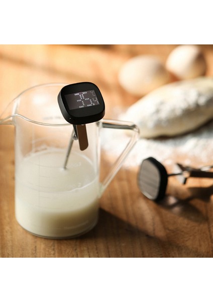 Kahve Termometresi Elektronik Dijital Ekran Termometre El Yapımı Kahve Süt Lahua Süt Köpüğü Sıcaklık Iğnesi (Yurt Dışından)