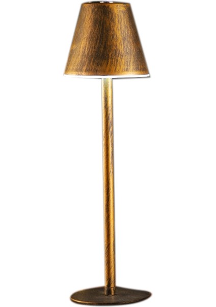 LED Otel Kahve Restoran Qing Bar Dekoratif Atmosfer Masa Lambası Avrupa Bar Küçük Gece Lambası (Bronz) Abd Tak (Yurt Dışından)