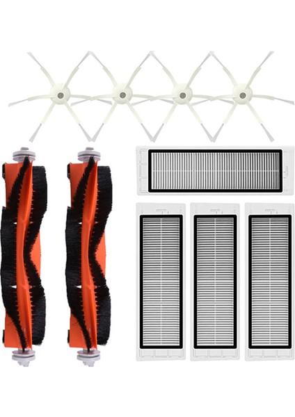 Fırçalar Hepa Filtreler Vakum 1 S SDJQR01RR SDJQR02RR S50 S51 S6 Robotlu Süpürge Parçaları (Yurt Dışından)