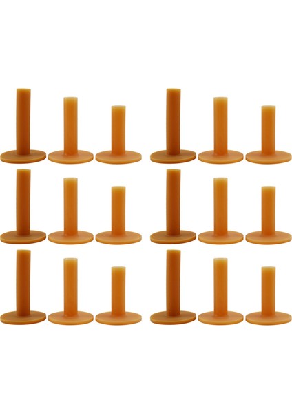 18 Parça Kahve Dayanıklı Tee Sürüş Aralığı 60/ 70/ 80 mm (Yurt Dışından)