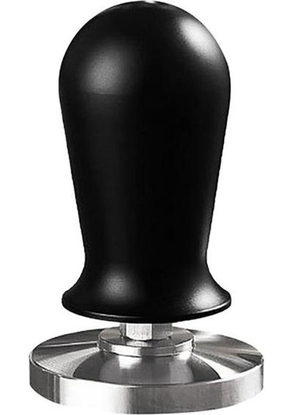 58MM Espresso Kahve Sabotaj Paslanmaz Çelik Düz Taban Kahve Tozu Pres Çekiç Sabit Yay Basıncı ile B (Yurt Dışından)