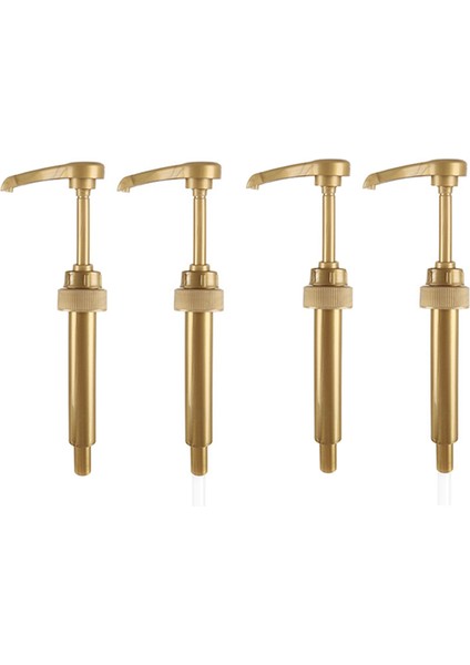 4 Adet Kahve Süt Çay Dağıtıcı Şurup Pompası Siyah Sıvı Dağıtıcı Şurup Suyu Şişe Dağıtıcı Pompası (Yurt Dışından)