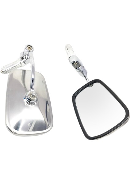 Kahve Racers Off-Road Bisikletleri Için Motosiklet 7/8 Inç 22 mm Gidon Sonu Yan Aynalar (Yurt Dışından)