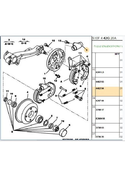 Fren Silindiri 106 Saxo (101568-4402.94)