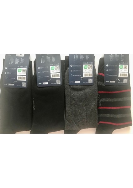 Desenli 4'lü Erkek Çorap modelleri