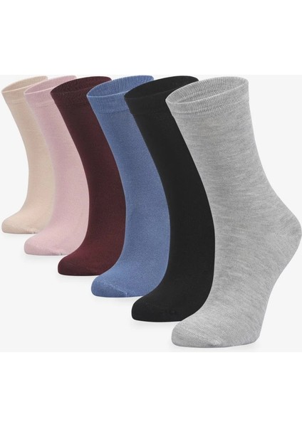 6'lı Bambu Bayan Çorabı