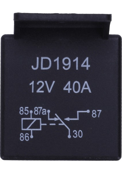 12V Volt 40A Amp 5 Pinli Geçiş Rölesi Otomotiv Araba Motosiklet Tekne Bisiklet (Yurt Dışından)