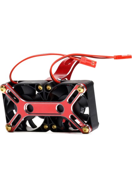 1 Adet Motor Soğutma Fanı Kapağı Isı Emici Rc Araba Için 1:5 6s 8s Arrma, Kırmızı (Yurt Dışından)