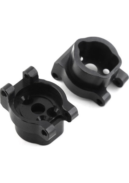 2 Adet Metal Arka Portal Aks Montajı 8256 Trx4 -4 1/10 Rc Paletli Araba Yükseltme Parçaları Aksesuarları, Siyah (Yurt Dışından)