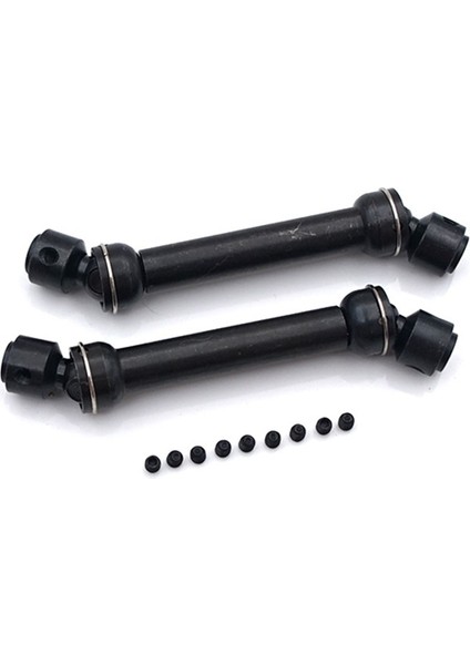 2 Adet 86-126MM Metal Çelik Evrensel Tahrik Mili Rc Paletli Araba SCX10 D90 Rc Arabalar Parça Aksesuarları (Yurt Dışından)