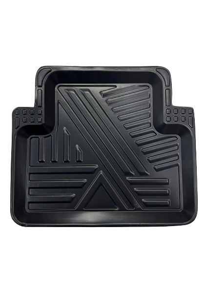 Renault Megane 3 Hatchback 2008-2015 Kauçuk Yumuşak 3D Havuzlu Black Oto Paspas fırsatları