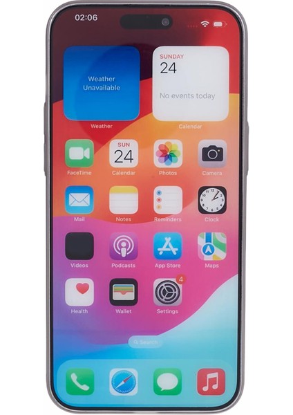 Ultra Ince Slip Stripe Stripe Pc Telefon Black ile Uyumlu iPhone 15 Pro Için Telefon Kılıfı (Yurt Dışından) fiyatları