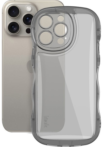 Iphone 15 Pro Max Case Bırak Kötü Tpu Kıvırcık Dalga Çerçevesi Telefon Koruyucusu Tövbe Tasarlanım Siyah Telefon Kılıfı (Yurt Dışından) fiyatları