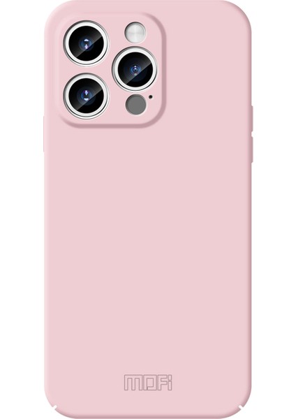 Jk Qin Serisi Cilt Touch Mat Iphone 15 Pro Max Acrylıc+Tpu Şok Geçirmez Pembe Telefon Kılıfı (Yurt Dışından)