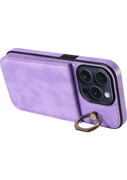 Iphone 15 Pro Case Rotary Kickstand Pu Deri+Tpu Telefon Morası Telefon Kılıfı (Yurt Dışından) fırsatları