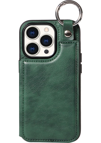 Iphone 15 Pro Case Shockproof Pu+Tpu Telefon Yeşil Telefon Kılıfı (Yurt Dışından) fiyatları