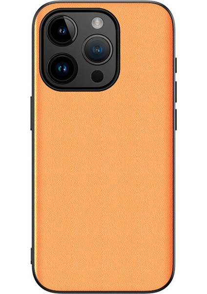 Iphone 15 Pro Çizgiye Damlı Damla Damla Koruma Damalı Ince Sağlam Renk/turuncu Telefon Kılıfı (Yurt Dışından)