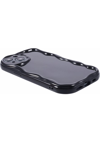iPhone 14 Plus Içincreative Wave Tasarım Damla Geçirmez Yumuşak Tpu Black Telefon Kılıfı (Yurt Dışından) indirimleri