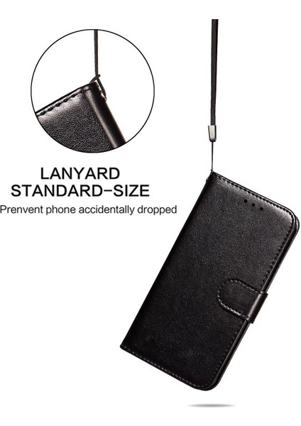 Iphone 15 Pro Case Pu Deri Manyetik Kapatma Telefon Black Telefon Kılıfı (Yurt Dışından) fiyatları
