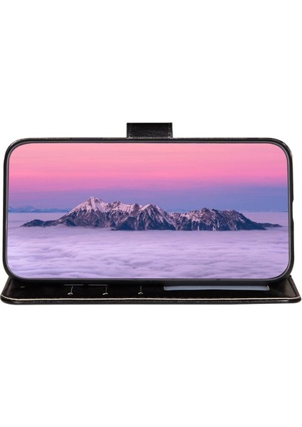 Iphone 15 Pro Case Pu Deri Manyetik Kapatma Telefon Black Telefon Kılıfı (Yurt Dışından) fırsatları
