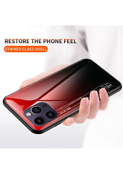 Iphone 15 Pro Max Gradyanlı Temperli Cam Pc+Tpu Anti Drop Telefon Sınıflandırıcı Pembe Mavi Telefon Kılıfı (Yurt Dışından) fiyatları