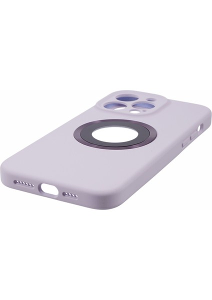 Iphone 15 Pro Koruyucu Logosu Için Anti Drop Silikon+Pc Morandi Mor ile Uyumlu Telefon Kılıfı (Yurt Dışından) fırsatları