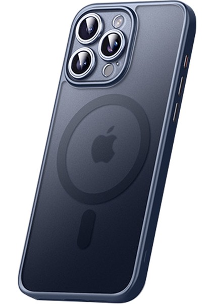 Iphone 15 Pro Için Anti Srach Telefonla Uyumlu Telefon Titanyum Mavisi Telefon Kılıfı (Yurt Dışından)