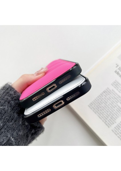 Iphone 15 Pro Max Case Down Down Ceket Dikiş Pu+Tpu+Pc Telefon White Telefon Kılıfı (Yurt Dışından) fırsatları