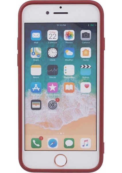 Iphone 7 Için Yx Serisi 4.7 Inç/8 4.7 Inç/ Mat Yumuşak Tpu Kapağı (Hassas Kesim) Wine Kırmızı Telefon Kılıfı (Yurt Dışından) fiyatları