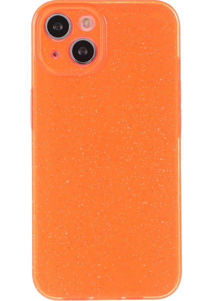 Iphone 14 Plus Kasa Işıltılı Toz Jöle Tpu Anti Drop Telefonu Geri Turun Telefon Kılıfı (Yurt Dışından)