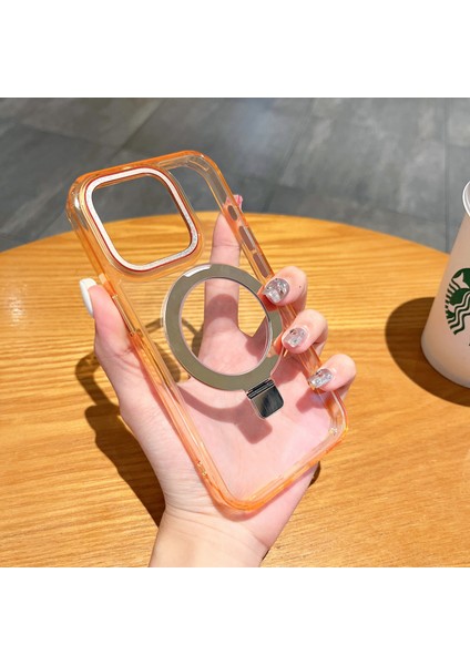 Tpu+Pc ile Uyumlu iPhone 15 Pro Kickstand Case Için Telefon Kılıfı (Yurt Dışından) fiyatları