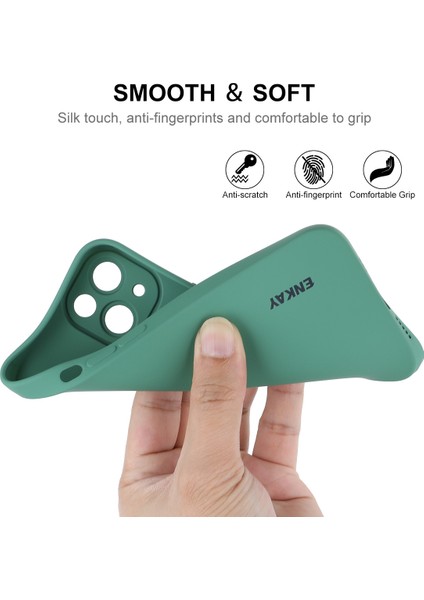 Iphone 15 Plus Hassas Kesim Bump Profili Sıvı Silikon Blackish Telefon Kılıfı (Yurt Dışından) fiyatları