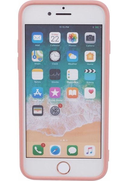 Iphone 7 Için Yx Serisi 4.7 Inç/8 4.7 Inç/ Mat Yumuşak Tpu Kapağı (Hassas Kesim) Pink Telefon Kılıfı (Yurt Dışından) fiyatları