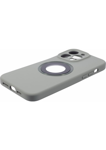 Iphone 15 Pro Max Anti Drop Telefon Logosu Için Koruyucu Silikon+Pc I I I Ilıght ile Uyumlu Telefon Kılıfı (Yurt Dışından)