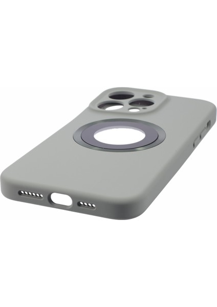 Iphone 15 Pro Max Anti Drop Telefon Logosu Için Koruyucu Silikon+Pc I I I Ilıght ile Uyumlu Telefon Kılıfı (Yurt Dışından)