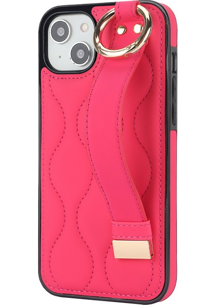 iPhone 14 Plus Içincep Telefonu Vaka Deseni Şok Geçirmez Pu+Tpu Bilekliği Gül Telefon Kılıfı (Yurt Dışından) indirimleri